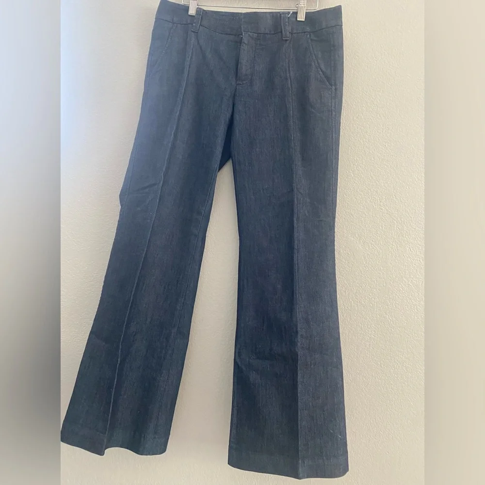 Women's Gap The Trouser Wide Leg Jeans Size 6 Petite - Picture 1 of 9